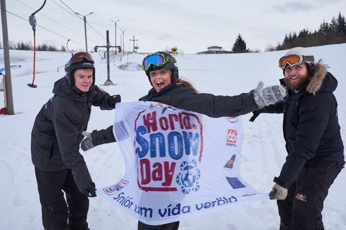 Snjór um víða veröld eða World Snow Day verður haldinn hátíðlegur á morun. 

