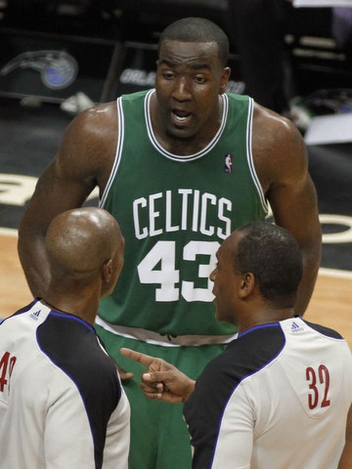 Kendrick Perkins, miðherji Boston Celtics.