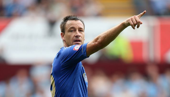 John Terry lék með Chelsea í leiknum um Samfélagsskildinum á sunnudaginn.