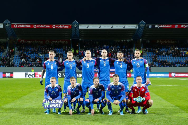 Íslenska liðið vann sex mótsleiki á árinu 2019.