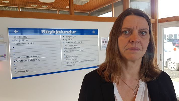 Magðalena Ásgeirsdóttir, læknir á Reykjalundi.