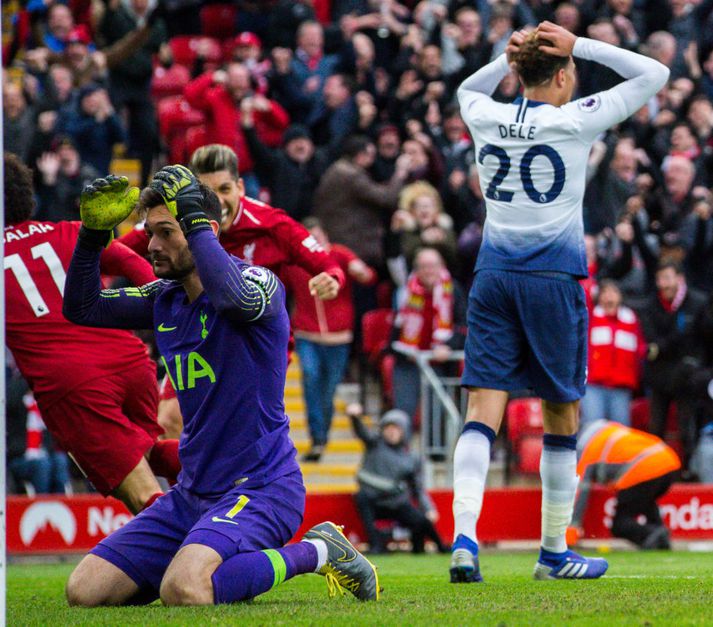 Hugo Lloris var klaufi í gær.