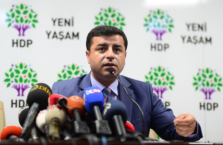 HDP flokkurinn er ásakaður um að vinna gegn tyrkneska ríkinu