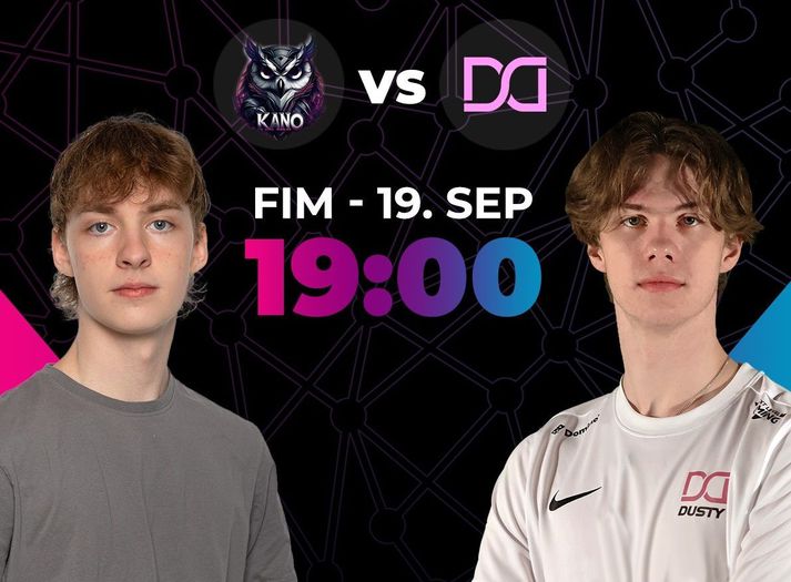 Dusty endurheimti efsta sæti Ljósleiðaradeildarinnar með 3-1 sigri á Kano í 3. umferð Ljósleiðaradeildarinnar í Counter Strike.