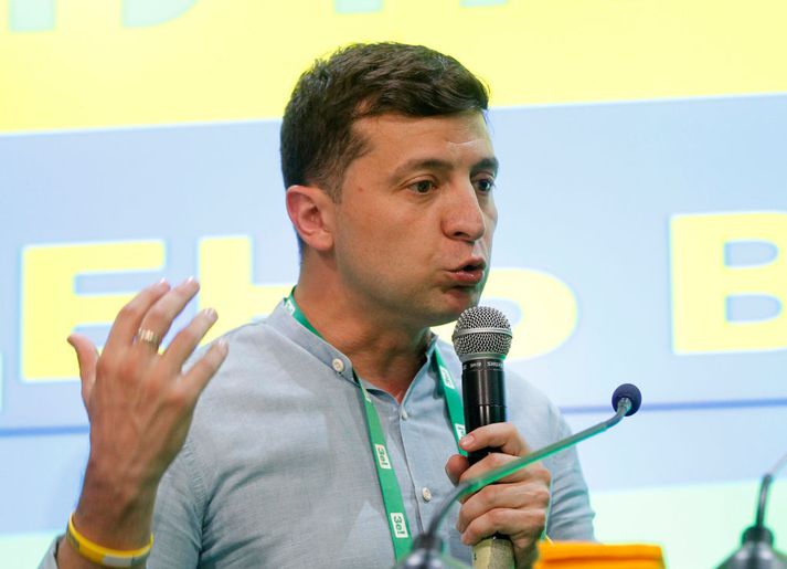 Volodíjmíjr Selenskíj, forseti Úkraínu.