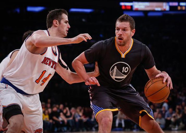 David Lee lék í fimm ár með Golden State.