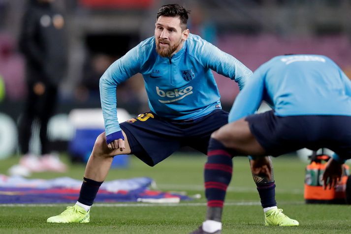 Lionel Messi mun hita upp í kvöld en mun hann spila?