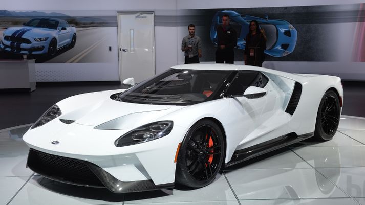 Ford GT er ríflega 600 hestafla kraftakerra.