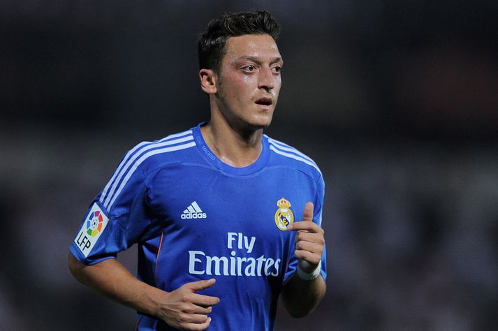 Mesut Özil í síðasta leik sínum með Real Madrid