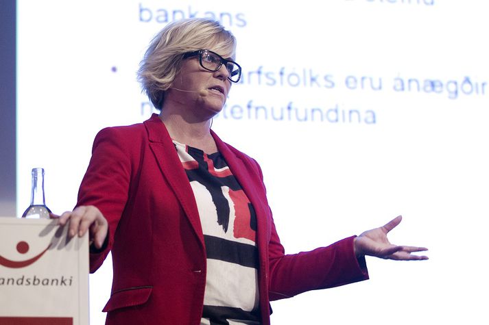 Birna Einarsdóttir, bankastjóri Íslandsbanka.