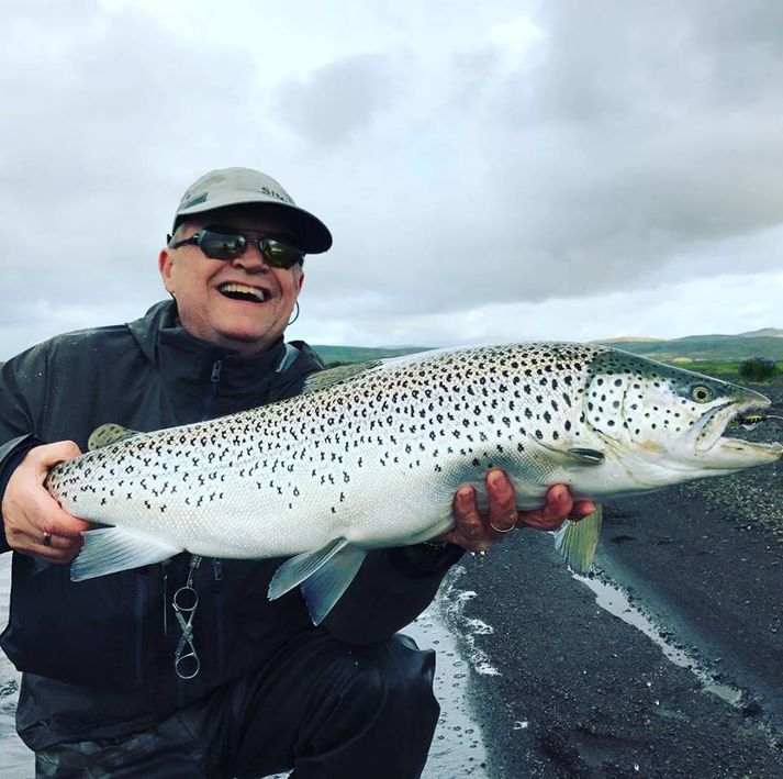 350 urriðar hafa veiðst á ION svæðinu á 10 dögum