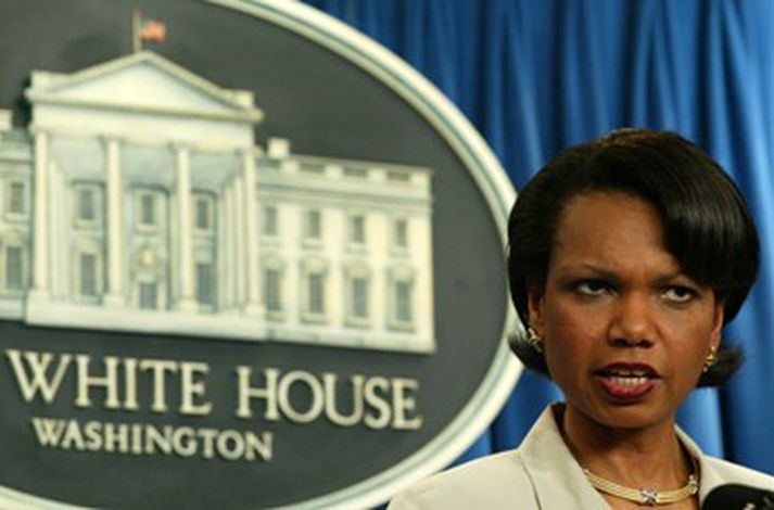 Condoleezza Rice, utanríkisráðherra Bandaríkjanna.