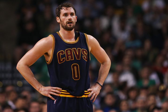 Kevin Love heldur væntanlega áfram hjá Cleveland Cavaliers.