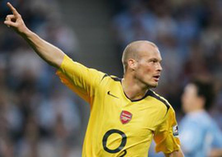 Freddie Ljungberg meiddist í leik með sænska landsliðinu um daginn