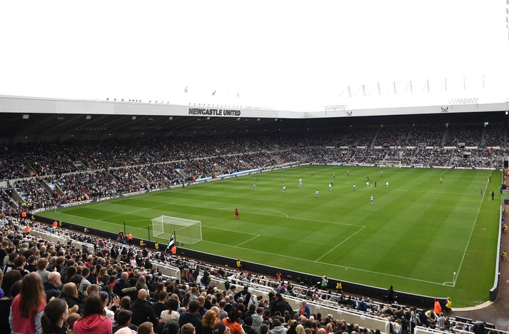 Umrætt atvik átti sér stað á St. James' Park, heimavelli Newcastle. Stuðningsmaðurinn fær ekki að mæta þangað aftur í náinni framtíð.