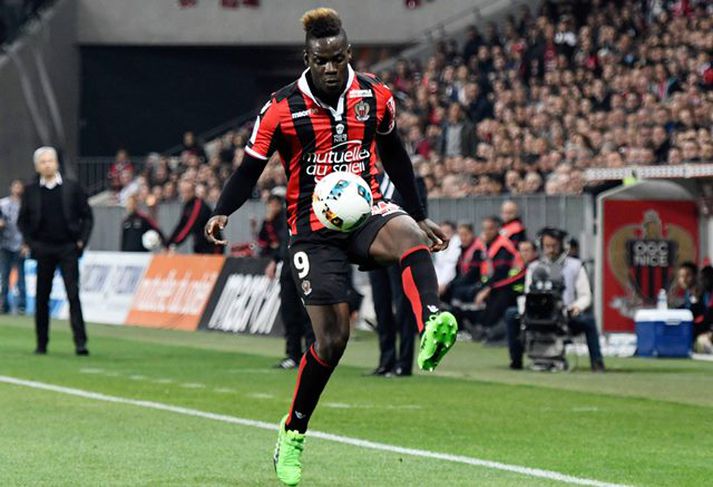 Balotelli hefur skorað 14 mörk í 21 deildarleik fyrir Nice.