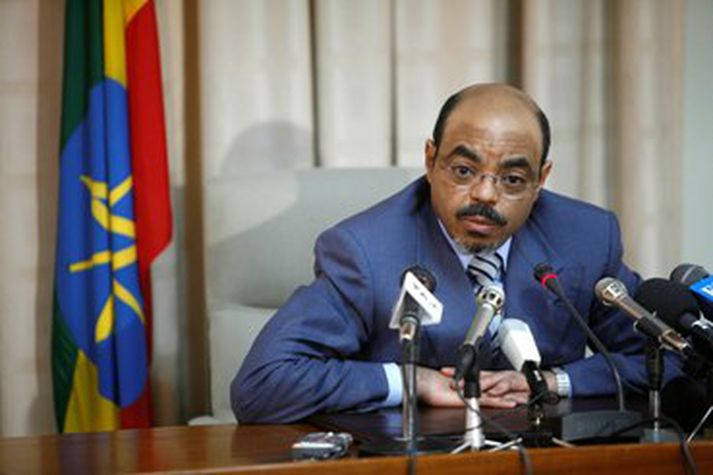 Meles Zenawi, forsætisráðherra Eþíópíu.