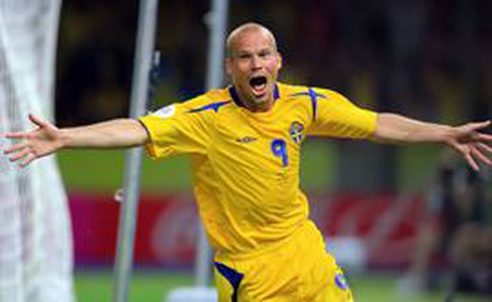 Freddy Ljungberg tryggði Svíum sigur