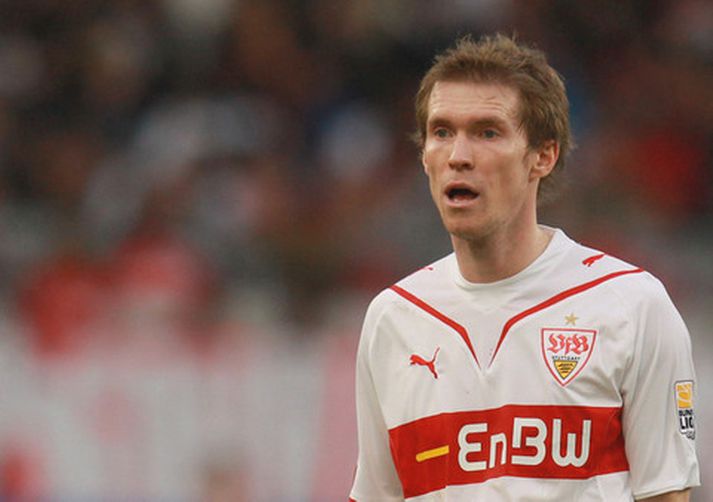 Alexander Hleb í leik með Stuttgart í vetur.