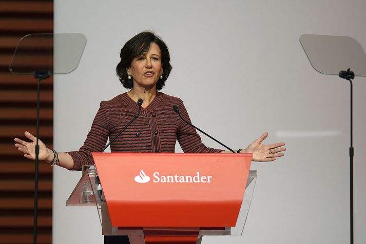 Ana Botin er stjórnarformaður Santander.