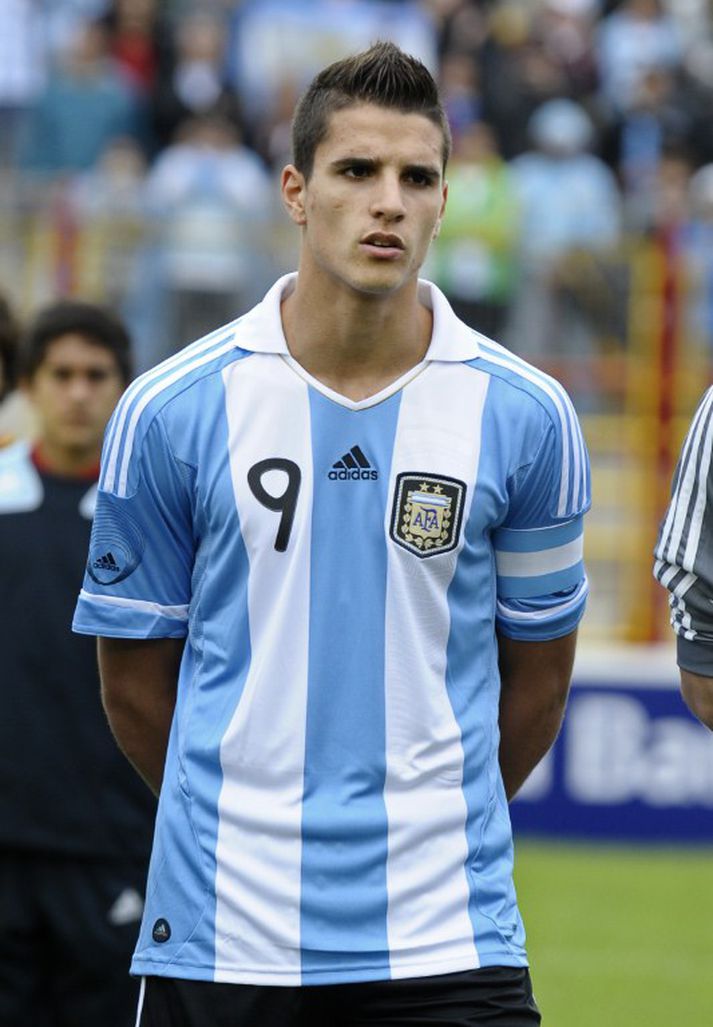 Lamela í landsliðsbúningi Argentínu