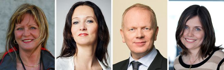 Illugi Gunnarsson er handhafi eina hlutabréfsins í RÚV ohf., Sigríður Hallgrímsdóttir, aðstoðarkona hans, segir Láru Hönnu hafa skilgreint sig sjálfa sem starfsmann 365 en Katrín Jakobsdóttir telur ekki úr vegi að skoða hæfi allra sem vilja setjast í stjórn RÚV.