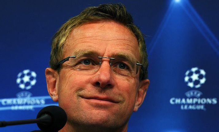 Ralf Rangnick stýrði Schalke til sigurs gegn Inter í fjórðungsúrslitunum.