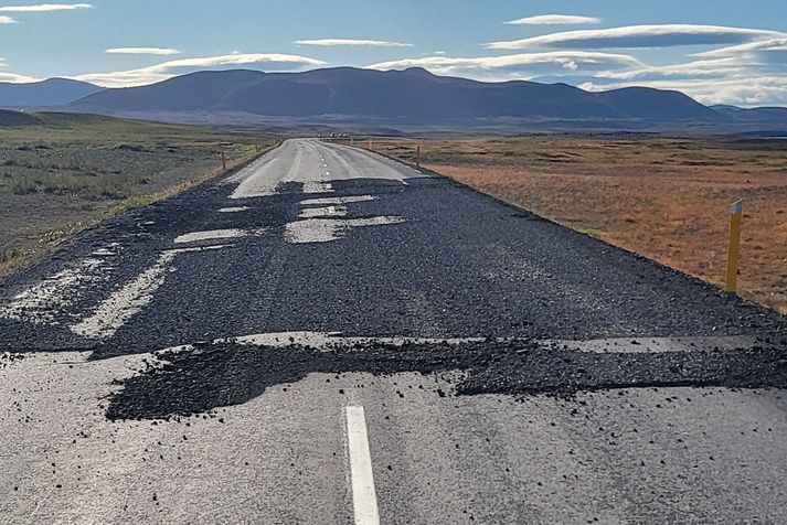 Ökumenn þurfa að hafa varann á þegar ekið er á svæðinu.