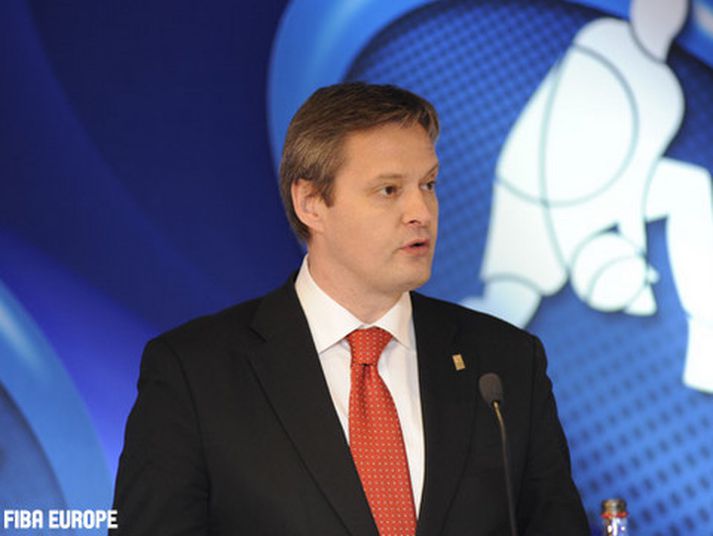 Ólafur Rafnsson, nýr formaður FIBA Europe.