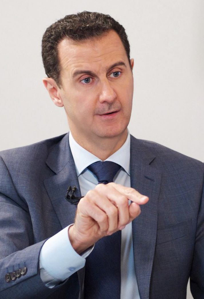 Bashar al-Assad Sýrlandsforseti.