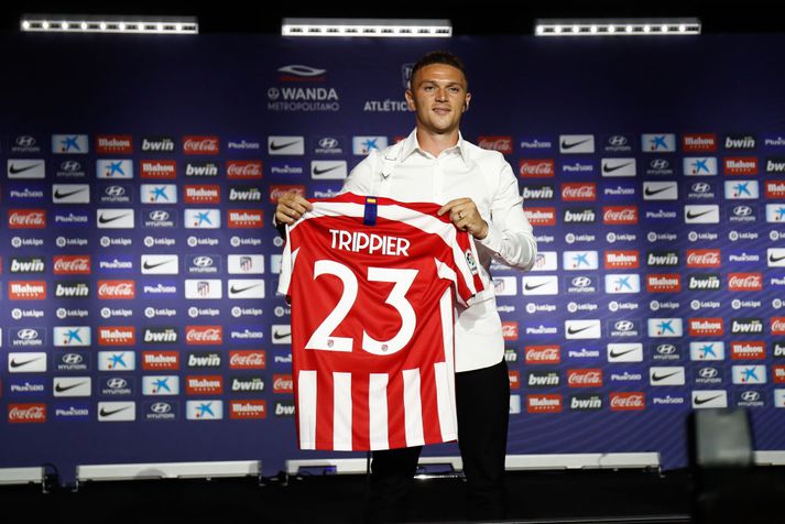 Kieran Trippier kostaði Atletico Madrid um 22 milljónir punda.