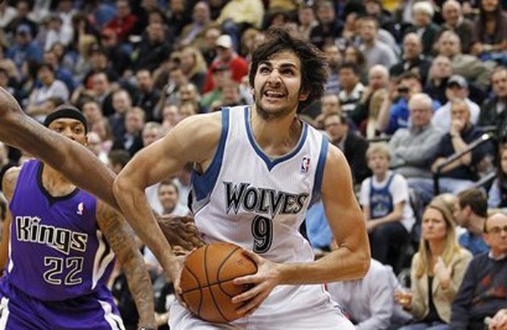 Ricky Rubio gæti leikið á ný með Minnesota Timberwolves í lok þessa árs eða byrjun þess næsta.