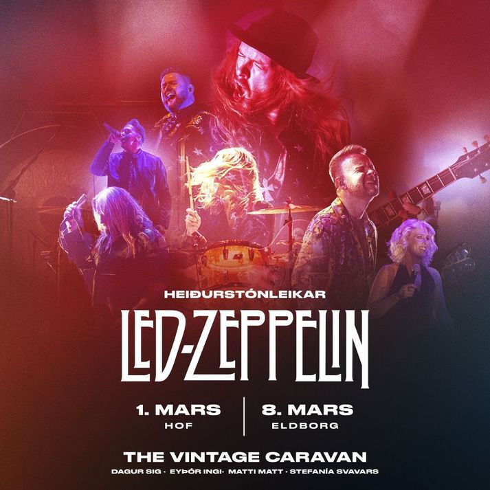 Öll bestu lög Led Zeppelin á tón­leikum