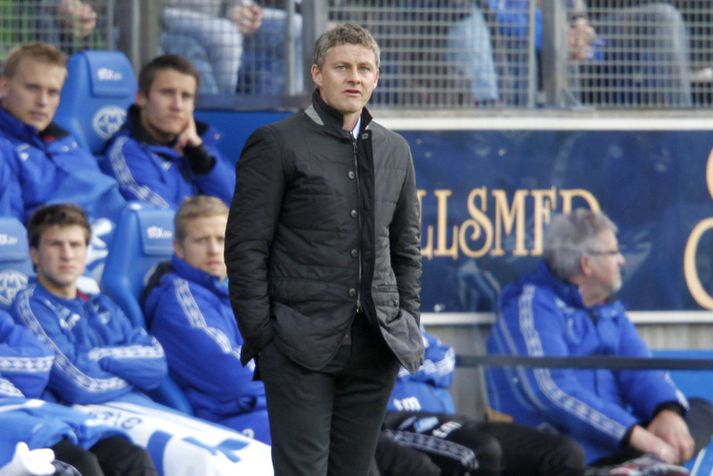 Ole Gunnar Solskjær gerði Molde að Noregsmeisturum tvö ár í röð.