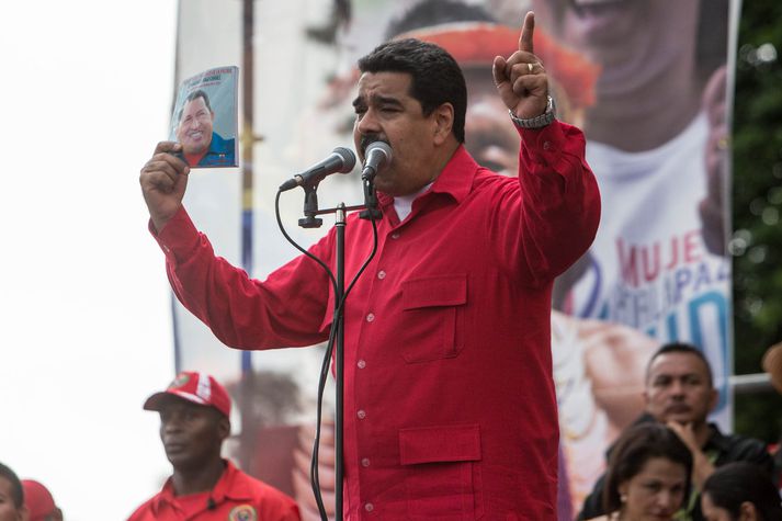 Nicolas Maduro lét Antonietu Caporale taka pokann sinn.