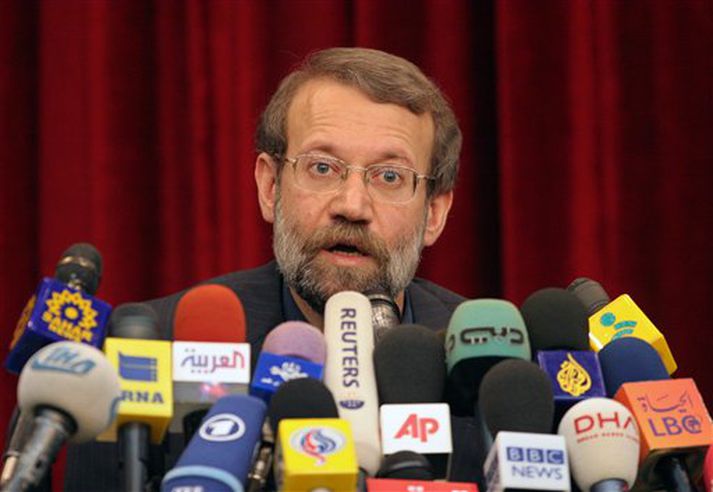 Ali Larijani, helsti samningamaður Írana