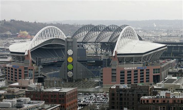 Qwest Field, heimavöllur NFL-liðsins Seattle Seahawks, er einn þeirra sjö valla sem maðurinn sagði skotmark hryðjuverkamanna.