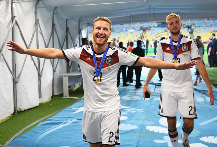 Shkodran Mustafi hefur náð langt á skömmum tíma.