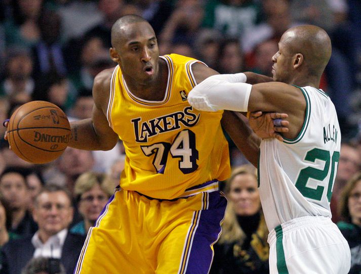 Kobe Bryant og Ray Allen.