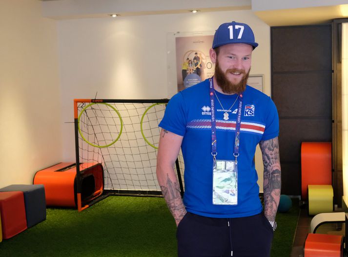 Aron Einar Gunnarsson.