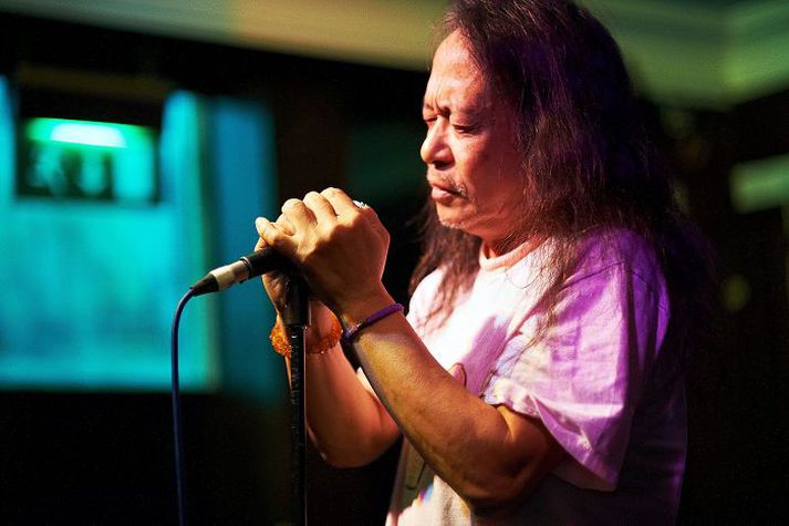 til íslands Damo Suzuki, fyrrum söngvari Can, er á leiðinni til Íslands í fyrsta sinn.
nordicphotos/getty