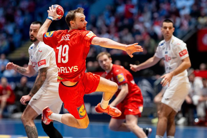 Mathias Gidsel var algjörlega stórkostlegur með danska landsliðinu á HM í handbolta.