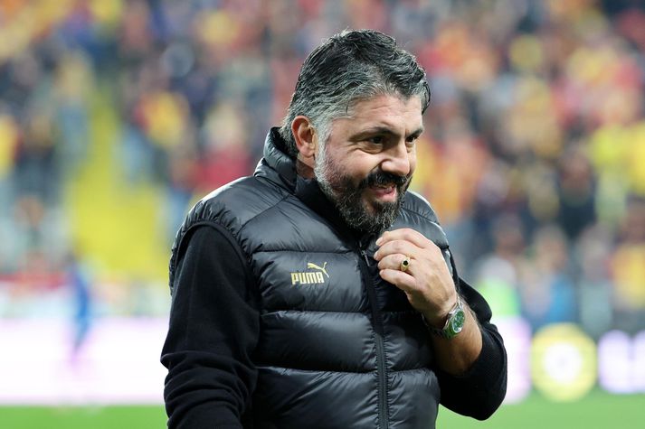 Gennaro Gattuso hefur lengi verið með alskegg en ekki lengur. Hann starfar nú sem knattspyrnustjóri í Krótaíu og lætur líka gott að sér leiða.