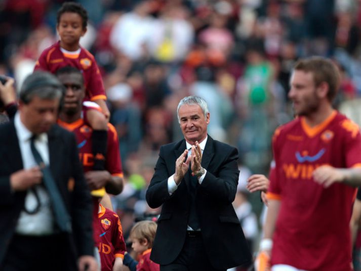 Claudio Ranieri, þjálfari Roma.