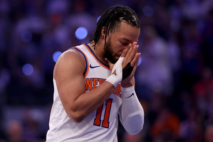 Jalen Brunson átti mjög gott tímabil með New York Knicks 2023-24 en ætlar sér enn stærri hluti á komandi leiktíð.