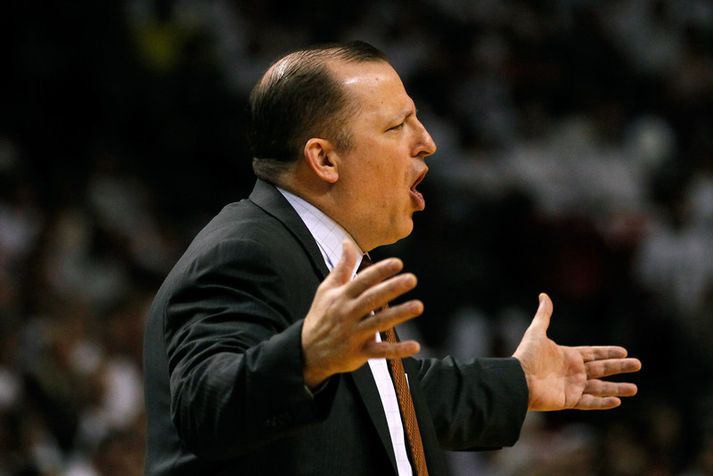 Tom Thibodeau, þjálfari Chicago Bulls.