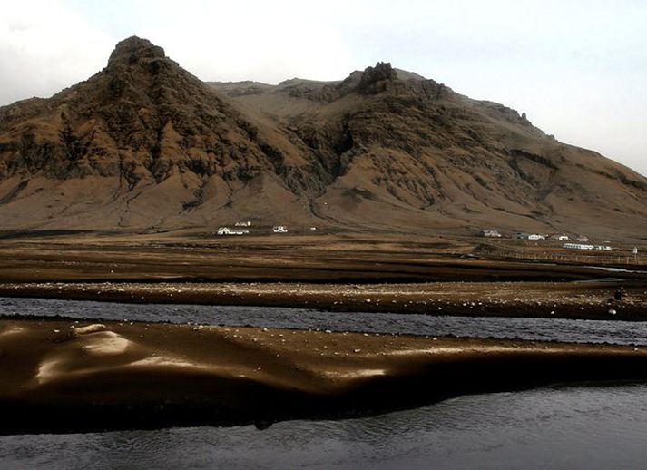 Maðurinn ætlaði að ganga á Eyjafjallajökli. Mynd/ GVA.