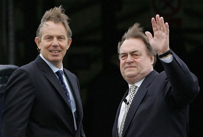 Tony Blair og John Prescott árið 2005.