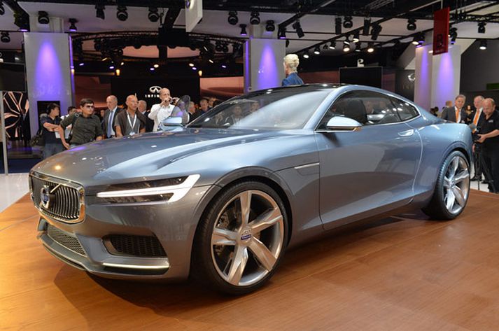 Volvo Concept Coupe bíllinn fallegi í Frankfurt.