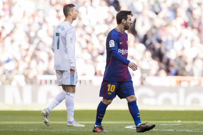 Lionel Messi og Cristinao Ronaldo.